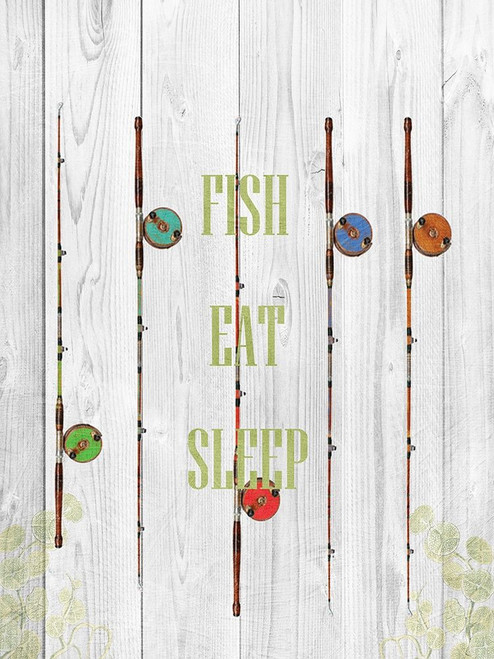 Fish Eat Sleep Poster Print by Sheldon Lewis - Item # VARPDXSLBRC627C