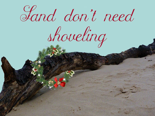 Christmas Sand Poster Print by Sheldon Lewis - Item # VARPDXSLBRC834A