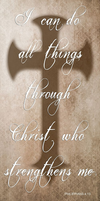 All Things Through Christ Poster Print by Sheldon Lewis - Item # VARPDXSLBRN020A