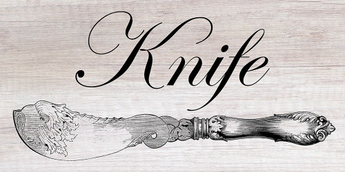 Vintage Knife Poster Print by Sheldon Lewis - Item # VARPDXSLBRN099A