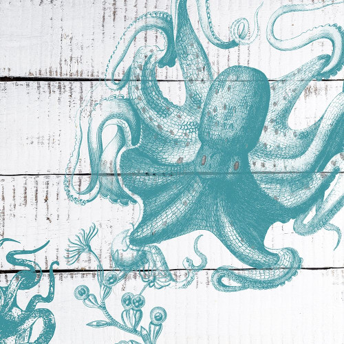 Blue Under 2 Poster Print by Sheldon Lewis