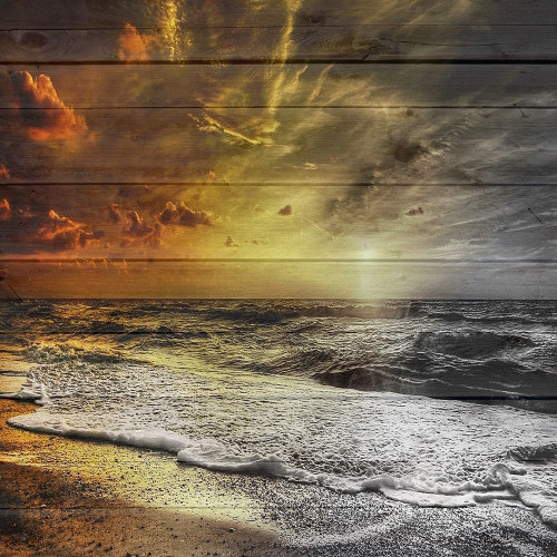 Golden Sunset Poster Print by Sheldon Lewis - Item # VARPDXSLBSQ667A