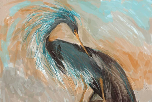 Beachy Bird Poster Print by Sarah Butcher - Item # VARPDXSRRC037B