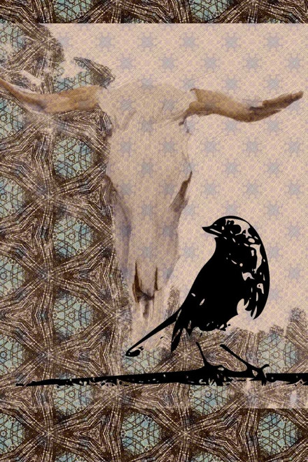 Skull Bird Poster Print by Sarah Butcher - Item # VARPDXSRRC045A