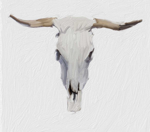 Alabaster Cow Skull Poster Print by Sarah Butcher - Item # VARPDXSRRC054A