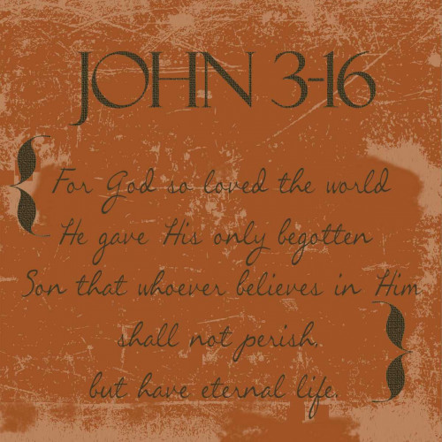 Shall Not Perish Orange C2 Poster Print by Taylor Greene - Item # VARPDXTG5SQ004C2 Shall Not Perish Orange C2 Poster Print by Taylor Greene - Item # VARPDXTG5SQ004C2