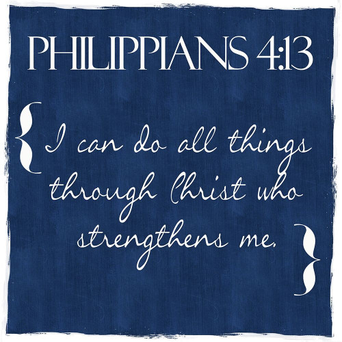 Indigo Philippians Poster Print by Taylor Greene - Item # VARPDXTG8SQ002E