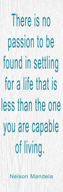 THERE IS NO PASSION BLUE Poster Print by Taylor Greene - Item # VARPDXTGPL051A1