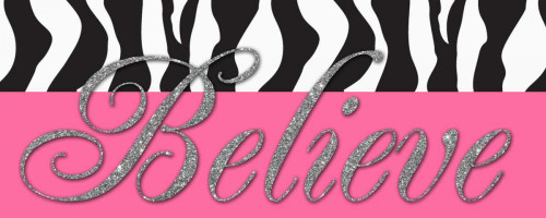 Believe Glitter Poster Print by Taylor Greene - Item # VARPDXTGPL071A