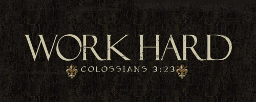 Work Hard Poster Print by Taylor Greene - Item # VARPDXTGPL118H