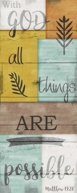 With God Poster Print by Taylor Greene - Item # VARPDXTGPL162A