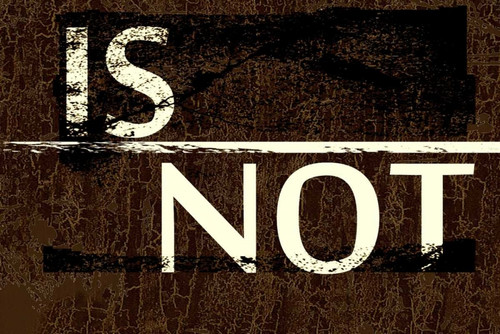 IS NOT Poster Print by Taylor Greene - Item # VARPDXTGRC041G