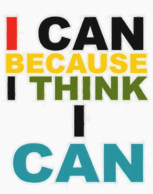I THINK I CAN MULTI Poster Print by Taylor Greene - Item # VARPDXTGRC071E