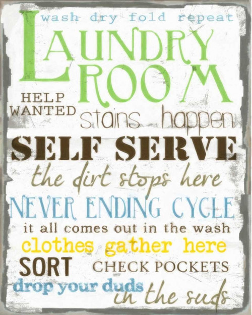 LAUNDRY ROOM Poster Print by Taylor Greene - Item # VARPDXTGRC077C
