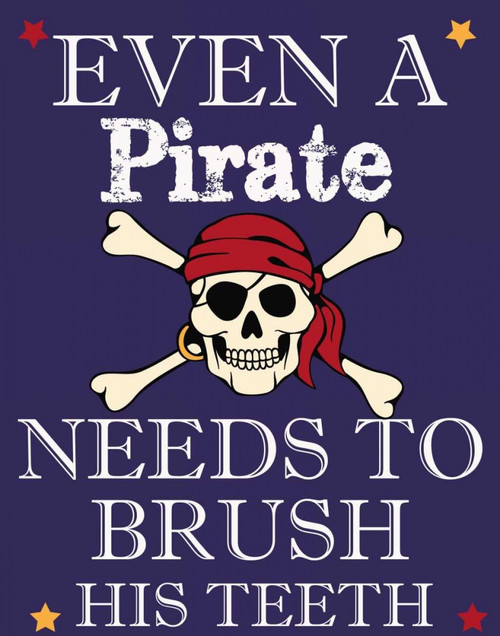 PIRATE MUST BRUSH Poster Print by Taylor Greene - Item # VARPDXTGRC133B