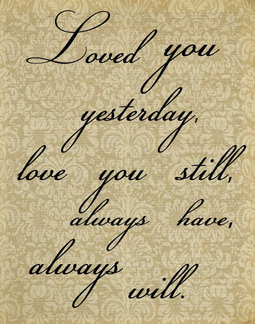 LOVED YOU DAMASK Poster Print by Taylor Greene - Item # VARPDXTGRC147B