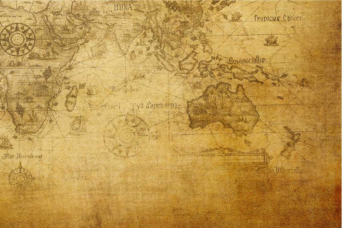 Vintage Map Indian Ocean Poster Print by Taylor Greene - Item # VARPDXTGRC149B