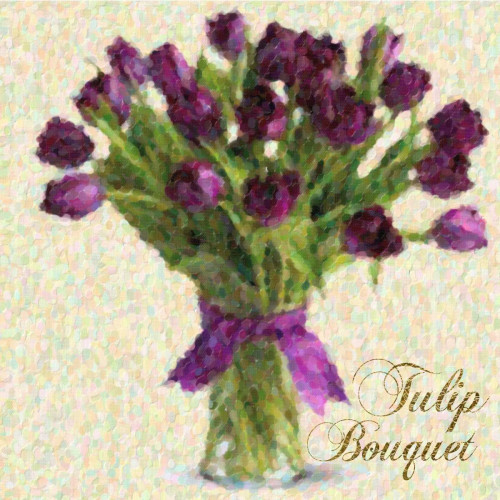 Tulip Bouquet Poster Print by Taylor Greene