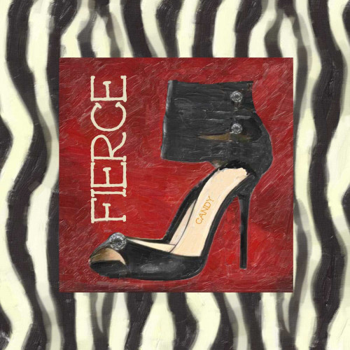 FIERCE SHOE A Poster Print by Taylor Greene - Item # VARPDXTGSQ070A