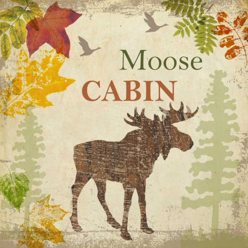 MOOSE CABIN Poster Print by Taylor Greene - Item # VARPDXTGSQ072C