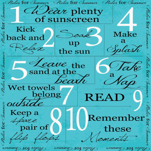 JUNE -SUMMER Poster Print by Taylor Greene - Item # VARPDXTGSQ085B