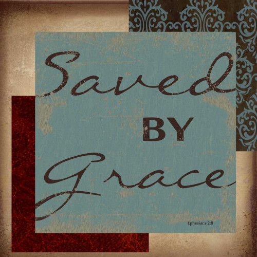 SAVED BY GRACE Poster Print by Taylor Greene - Item # VARPDXTGSQ088B