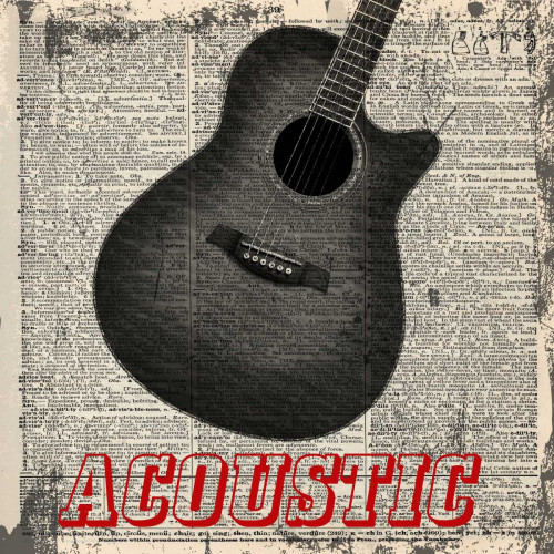 ACOUSTIC Poster Print by Taylor Greene - Item # VARPDXTGSQ107A