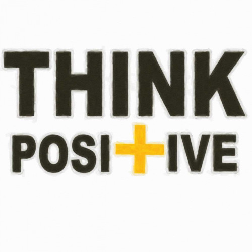 THINK POSITIVE Poster Print by Taylor Greene - Item # VARPDXTGSQ143E