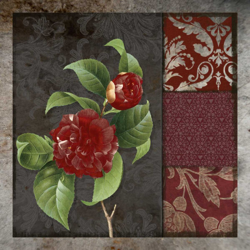 MOODY FLORAL II Poster Print by Taylor Greene