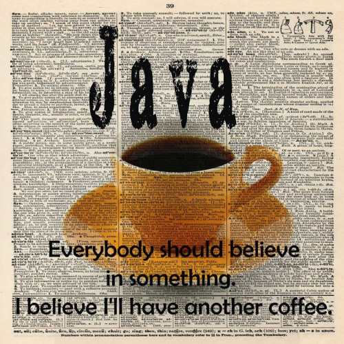 JAVA Poster Print by Taylor Greene - Item # VARPDXTGSQ173B