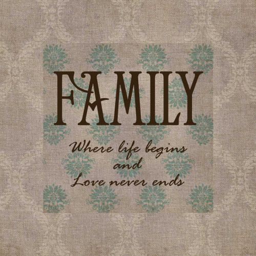 FAMILY Poster Print by Taylor Greene - Item # VARPDXTGSQ180B