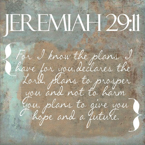 Jeremiah 29-11 Poster Print by Taylor Greene - Item # VARPDXTGSQ387C1