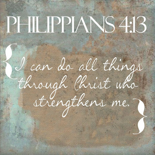 Philippians 4-13 Poster Print by Taylor Greene