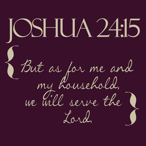 Joshua 24-15 Poster Print by Taylor Greene - Item # VARPDXTGSQ393A