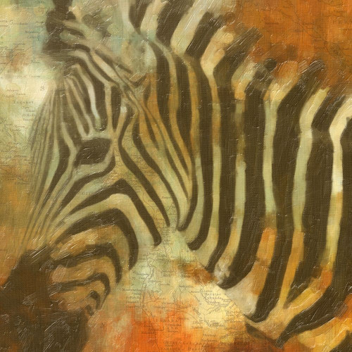 Global Zebra Poster Print by Taylor Greene - Item # VARPDXTGSQ397B