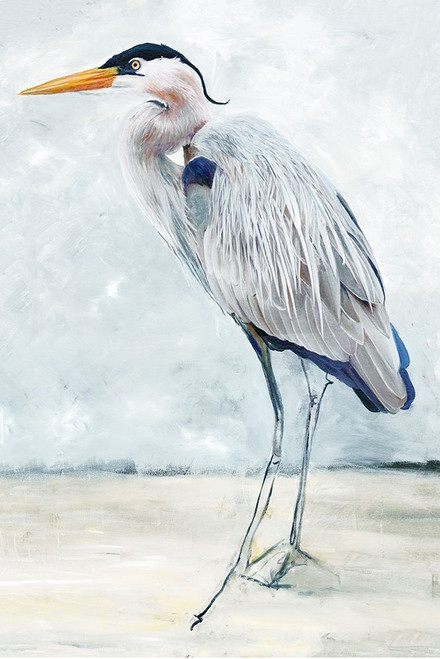 Beach Blue Heron I  Poster Print by Stellar Design Studio Stellar Design Studio - Item # VARPDXTV015A