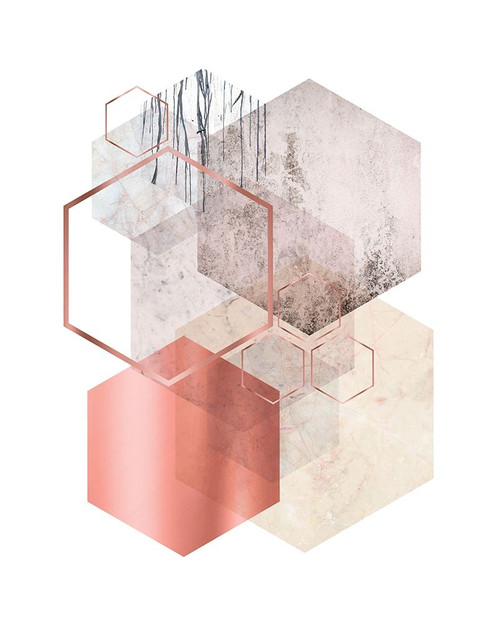 Hexagonal Geo 1 Poster Print by Urban Epiphany Urban Epiphany - Item # VARPDXUERC005A