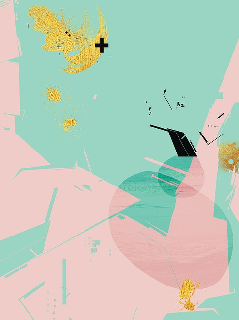 Scandi Abstract Mint Pink Poster Print by Urban Epiphany Urban Epiphany - Item # VARPDXUERC079