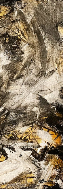 Black Gold Silver 2 Poster Print by Victoria Brown - Item # VARPDXVBPL023B