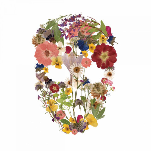 Flowerskull 3 Poster Print by Victoria Brown - Item # VARPDXVBSQ084B1