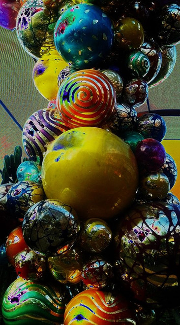 Glass V, Color Blast Poster Print by Popcorn Popcorn - Item # VARPDXWJTABS00012