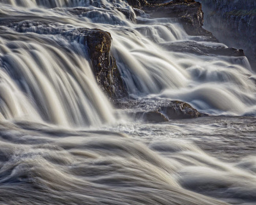 Iceland, Gullfoss, Golden Circle Poster Print by John Ford (24 x 18) # EU14JFO0058