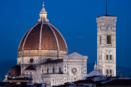 Italy, Florence, Duomo, Cathedral Poster Print by George Theodore (24 x 18) # EU16GTH0053