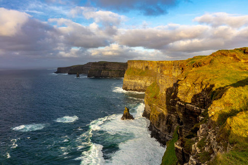 The Cliffs of Moher in County Clare, Ireland Poster Print by Chuck Haney (24 x 18) # EU15CHA0072