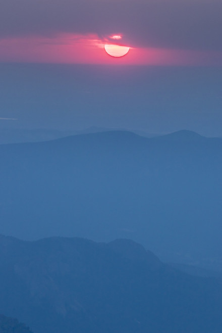 USA, Colorado, Mt. Evans. Smoky sunrise.  Poster Print by Jaynes Gallery - Item # VARPDDUS06BJY1313