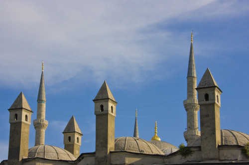 Pillars and spires of Hagia Sophia, Istanbul, Turkey Poster Print by Keren Su - Item # VARPDDAS37KSU0072