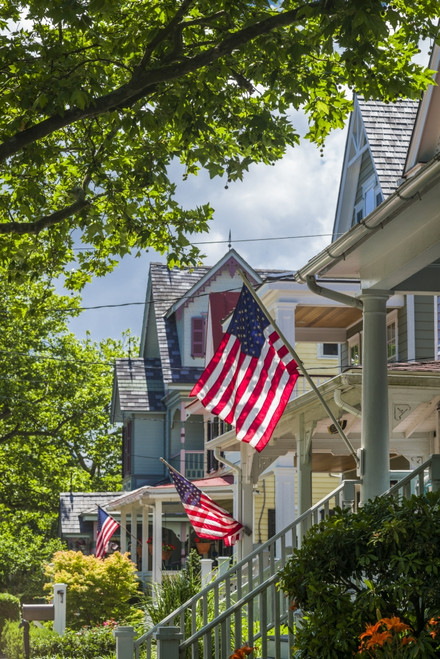 USA, New Jersey, Cape May. Victorian house detail. Poster Print by Walter Bibikow - Item # VARPDDUS31WBI0271