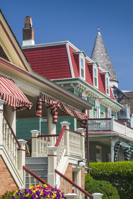 USA, New Jersey, Cape May. Victorian house detail. Poster Print by Walter Bibikow - Item # VARPDDUS31WBI0274
