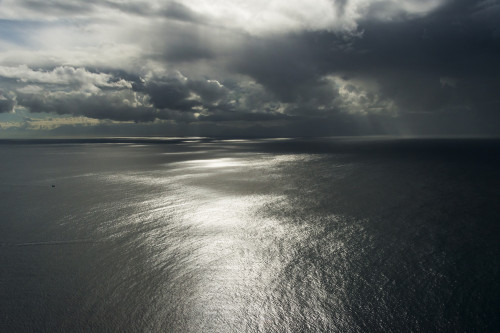 Clouds above ocean. Cape Point, Cape Peninsula, South Africa Poster Print by Keren Su - Item # VARPDDAF42KSU0110