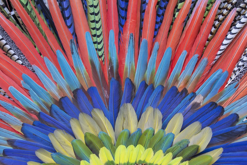 San Miguel De Allende, Mexico. Native feather headdress Poster Print by Darrell Gulin - Item # VARPDDSA13DGU0045